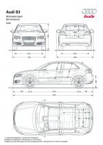 Audi S3 Sportback 2008 года (WW)